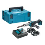 Makita - ponceuse  bande 18v bl lxt (2x5, 0 ah) en coffret dbs180rtj