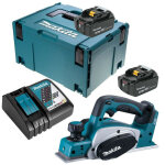 Rabot makita dkp180rmj (2 x 4, 0 ah dc18rc makpac 3)