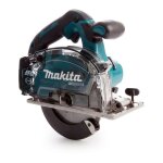 Makita - scie circulaire  mtaux 18v lxt  150 mm (2x5. 0 ah) en makpac dcs553rtj