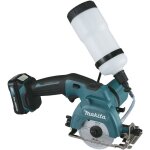 Scie  diamant 12 v cxt li - ion 2 ah  85 mm makita 2 batteries, chargeur - cc301dsae