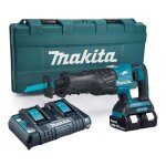 Makita - scie sabre 36v lxt (2x5, 0 ah) dans coffret synth�tique djr360zk