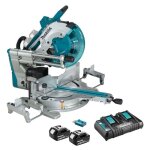 Makita - scie à onglet radiale 36v(2x18v) lxt Ø305 mm avec 2 batteries 18v 5. 0ah - chargeur - module ... Makita - scie à onglet radiale 36v(2x18v) lxt Ø305 mm avec 2 batteries 18v 5. 0ah - chargeur - module ...