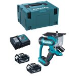 Makita - scie � plaque de pl�tre dsd180rtj (2 x 5, 0 ah dc18rc makpac 3)
