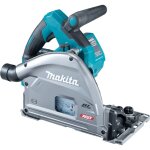 Makita - scie plongeante 165 mm 40v max bluetooth + valise makpac sans batterie - sp001gz03