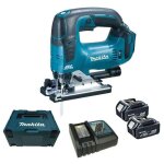 Makita - scie sauteuse djv182rtj 18 v li - ion (2 x 5, 0 ah)