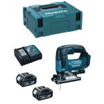 Makita - scie sauteuse 18v lxt (2x5, 0 ah) en makpac djv182rtj