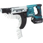 Makita - dfr750rte visseuse  chargeur 18 v / 2x 5, 0 ah batterie + chargeur en coffret de transport