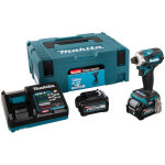 Visseuse � chocs xgt td001gd201 220 nm makita avec batterie 40v 2. 5ah - chargeur - makpaktd001gd201