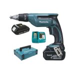 Makita - visseuse à placo 18v lxt 2x3 ah en makpac - dfs451rfj Makita - visseuse à placo 18v lxt 2x3 ah en makpac - dfs451rfj