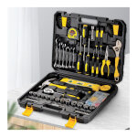 Mallette � outils 108pcs caisse compl�te coffre � outils avec cl� jeu de tournevis de precision marteau ...
