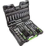 Jbm - mallette � outils de 179 pi�ces avec douilles hexagonales galvanis�es 54035