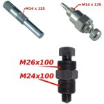 Mallette outil reglage moteur mobylette mbk 41 51 : arrache volant magnetique 24 - 26x100 + bloque piston ... Mallette outil reglage moteur mobylette mbk 41 51 : arrache volant magnetique 24 - 26x100 + bloque piston ...