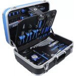 Mallette d'outillage bgs complete, caisse a outils universels 106 pcs