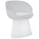 Mallorca sige rond avec clairage extrieur et intrieur, trs rsistant. chargement solaire ou par ...