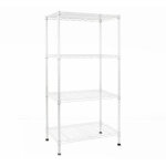 Tagre en mtal rocky 4 / 5 tagres blanc 55 x 35 x 140 cm charge max : 250 kg
