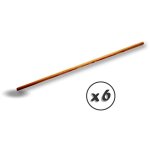 Manche  balais pour douille mtal  28 mm longueur 1, 40 mtre - quantit x 6 -  28 pour douille mtal ...