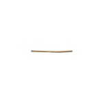 Manche en bois dur ponc� adaptable pour fourche � b�cher, cintr�, �39mm x 1m, � douille.