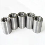 Manchon filet� m10 pack 25 manchon de raccordement femelle pour tube acier tige filet�e ecrou long rond ...