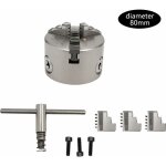Mandrin  3 mchoires, mandrin de prcision  trois mchoires, diamtre 80 - 125 mm, 3 mandrins de tournage ...