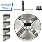 Mandrin � 4 mors mandrin de tournage 125 mm mandrin de tournage � 4 mors � centrage automatique