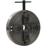 Vidaxl - mandrin  bois  4 mchoires connexion m33 acier noir 150x63 mm