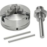 Mandrin manuel 3 mors m12 pour perceuse �lectrique, alliage de zinc, id�al bois et m�tal