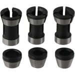 Mandrin de pince de routeur, pinces de serrage 6, 35 mm, 8 mm et 6 mm pour gravure, �barbage, d�fonceuse ...
