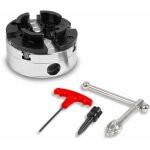 Mandrin  quatre mchoires de 100 mm, mandrin  4 mors  centrage automatique, filetage de raccordement ...