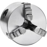 Mandrin de tour auto - centrant � 3 m�choires 80 mm acier