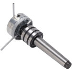 Mandrin de tour � bois r�glable � 3 mors avec tige conique mt - 2, plage de serrage 10 - 35 mm, autocentrage, ...