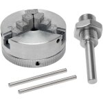Mandrin � trois griffes en alliage de zinc, mandrin � main, perceuse �lectrique pour bois outils de puissance ...
