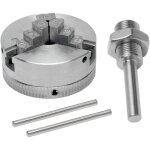 Mandrin � trois griffes en alliage de zinc, mandrin � main, perceuse �lectrique pour bois outils de puissance ...