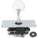 Manette arcade diy avec circuit imprim� et t�te sph�rique transparente - pi�ces de rechange pour joystick ...