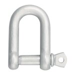 Manille capacit� de charge 800 kg �trier / boulon 16 mm forme droite