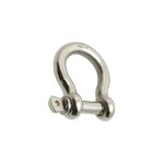 Manille lyre forgée inox a4 diamètre 8 - 20 pièces Manille lyre forgée inox a4 diamètre 8 - 20 pièces