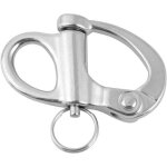 Manille � mousqueton pivotant � emerillon maillons rapides en 316 inox mat�riel pour kayak canot yacht ...