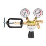 Fp - manodtendeur de bouteille, modle : argon / co2,  un niveau, de 0  28 / 30 l / min