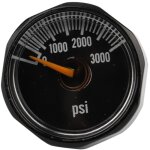 Manom�tre mini haute pr�cision 1 / 8npt pour co2 - jusqu'� 3000 psi