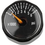 Manom�tre mini haute pr�cision 1 / 8npt pour co2, jauge de pression micro (6000 psi)
