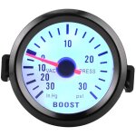 Manom�tre universel de pression de suralimentation turbo avec indicateur � aiguille, 0 - 30 psi, 12 v, ...