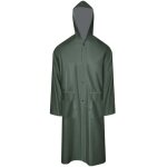 Manteau de pluie long imperm�able r�sistant � capuche vert l