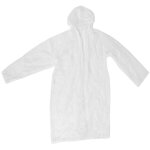 Manteau de pluie transparent r�utilisable pour adultes - imperm�able et portable pour randonn�e et camping ...