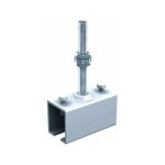 Ferrure de porte  dplacement droit pour porte de 150 kg manchon tige longue 5041ml