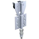 Mantion - ferrure pour porte  dplacement latral pour panneaux de 50 kg flot - monture fixation sur ...