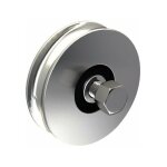 Mantion - galet acier zingue  80gorge ronde  16 200 kg