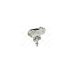 Mantion - monture fixation sur chant 2 galets en acier - vis d'accrochage m10 - capacit / porte : 80kg ...