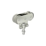 Une monture sur chant sportub mantion pour dplacement droit 150kg - 2 galets delrin - 255d