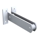 Mantion - patte de rglage 5046 pour 2 rails 50 x 40 mm - 5046