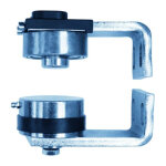 Mantion - pivot ø 70 en acier bichromaté réglable 25072 à visser 25072 Mantion - pivot ø 70 en acier bichromaté réglable 25072 à visser 25072