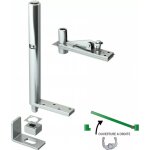 Mantion - pivot ferme - portail invisible 200 kg gauche